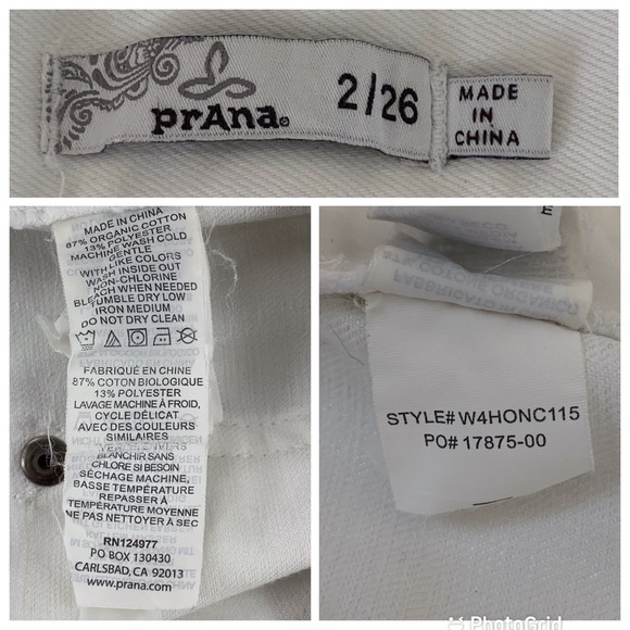 prAna Honour White Denim Boyfriend Fit Jeans, 2 - Picture 15 of 15